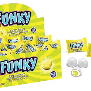 Funky           Center Filled Bubble-gum   Limon