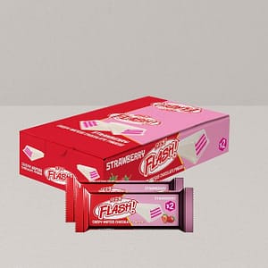 Zest Flash Crispy Wafers Chocolate 2Fingers Strawberry