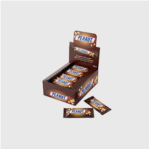 Zest Peanut Compound chocolate with Peanut and Caramel 18gr - Image 1