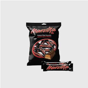 Marsilya Caramel Filled Chocolate 1kgr