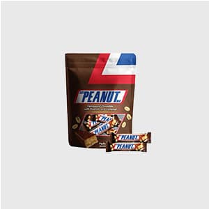 Zest Peanut Compound chocolate with Peanut and Caramel 180g