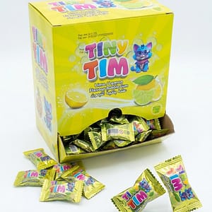 Tiny Tim Center filled Bubble-gum Lime-Limon